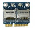 MR15 - Dual Micro SD Cards to Mini PCIe adapter